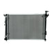 2011 Kia Sorento 2.4L L4 Radiator - Naturally Aspirated, 4, Sport Utility, GAS, Manual