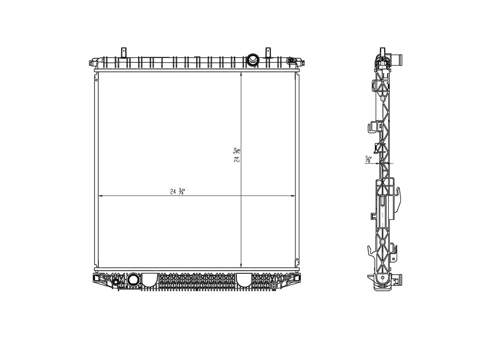 2022 GMC Canyon 2.5L L4 Radiator | LR13501