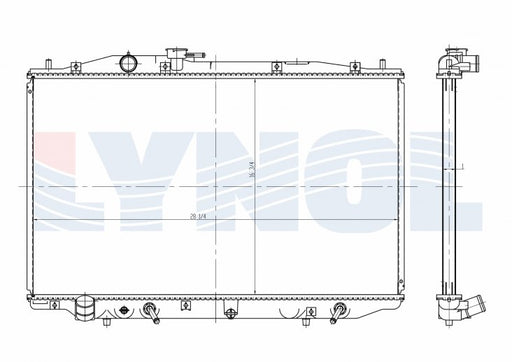 2008 Acura TL 3.5L V6 Radiator | LR2939
