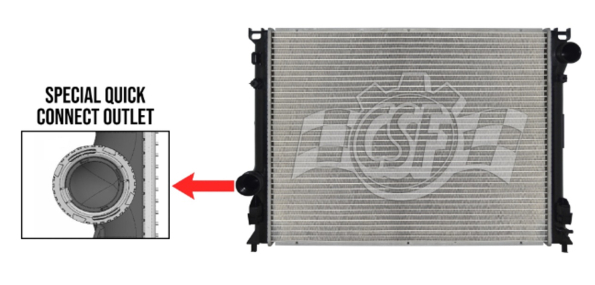 2014 Chrysler 300 3.6L V6 Radiator | CSF3957