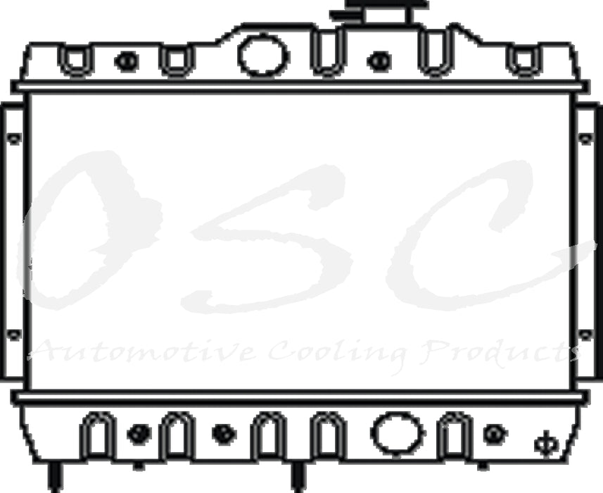 1988 Toyota Tercel 1.5L L4 Radiator - Automatic