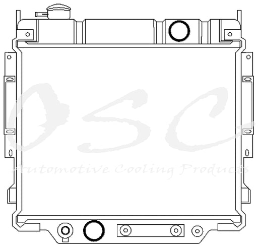 1989 Ford F-350 7.3L V8 Radiator - DIESEL