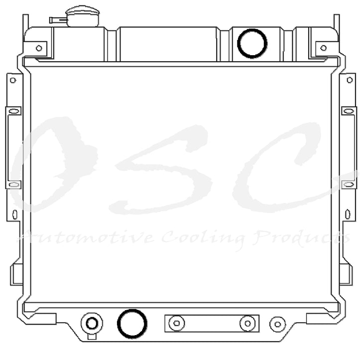 1989 Ford F-350 7.3L V8 Radiator - DIESEL