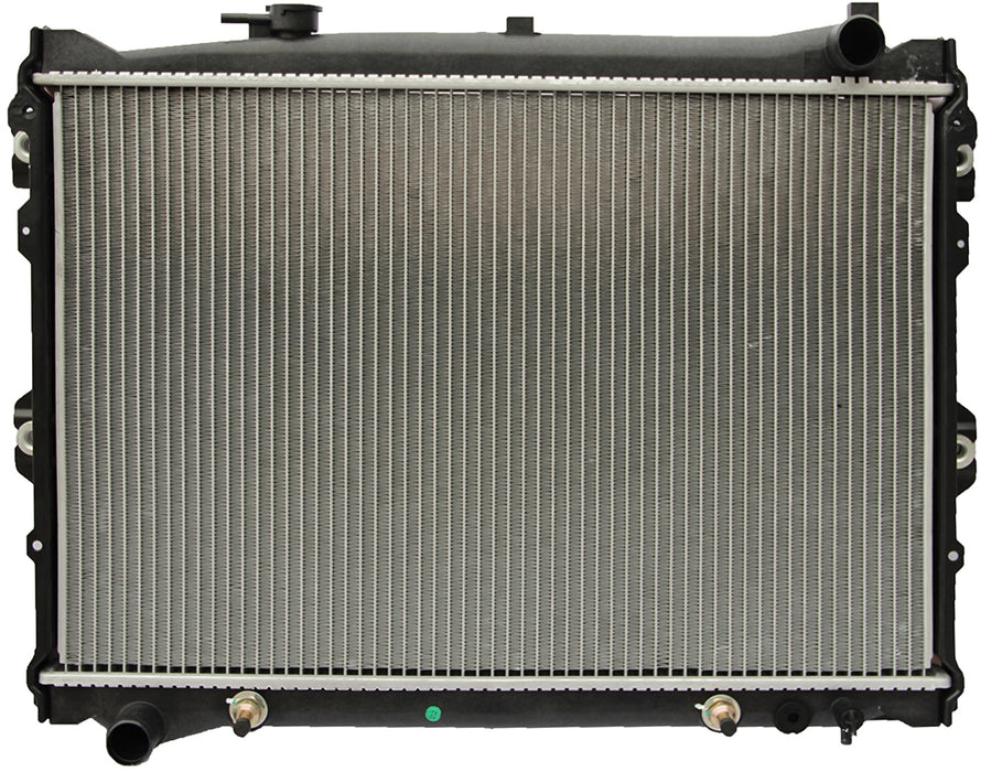 1989 Mazda MPV 2.6L L4 Radiator OSC1244