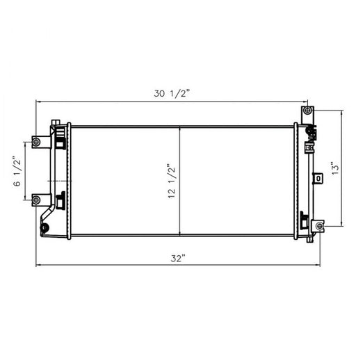 2014 Nissan Leaf  L  Radiator - Automatic