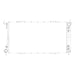 2002 Lincoln Navigator  5.4L V8 Radiator - Automatic
