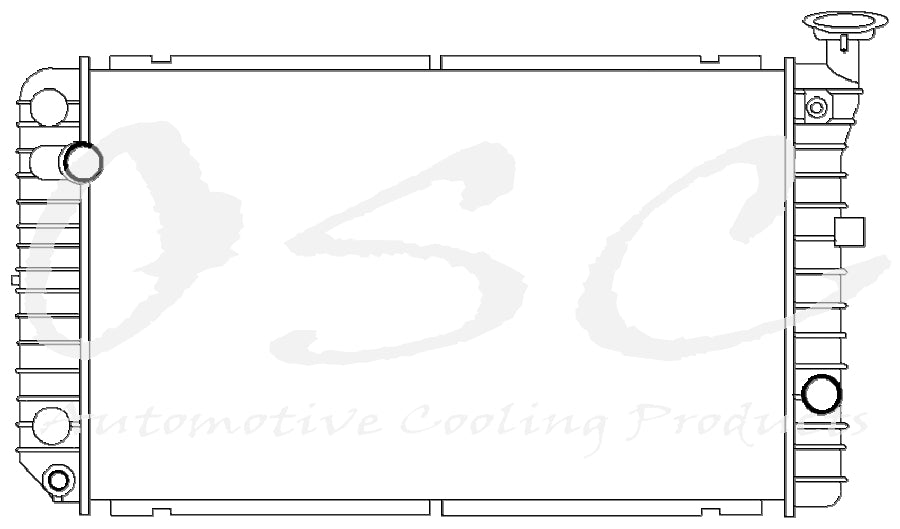 1991 Chevrolet Lumina 2.5L L4 Radiator